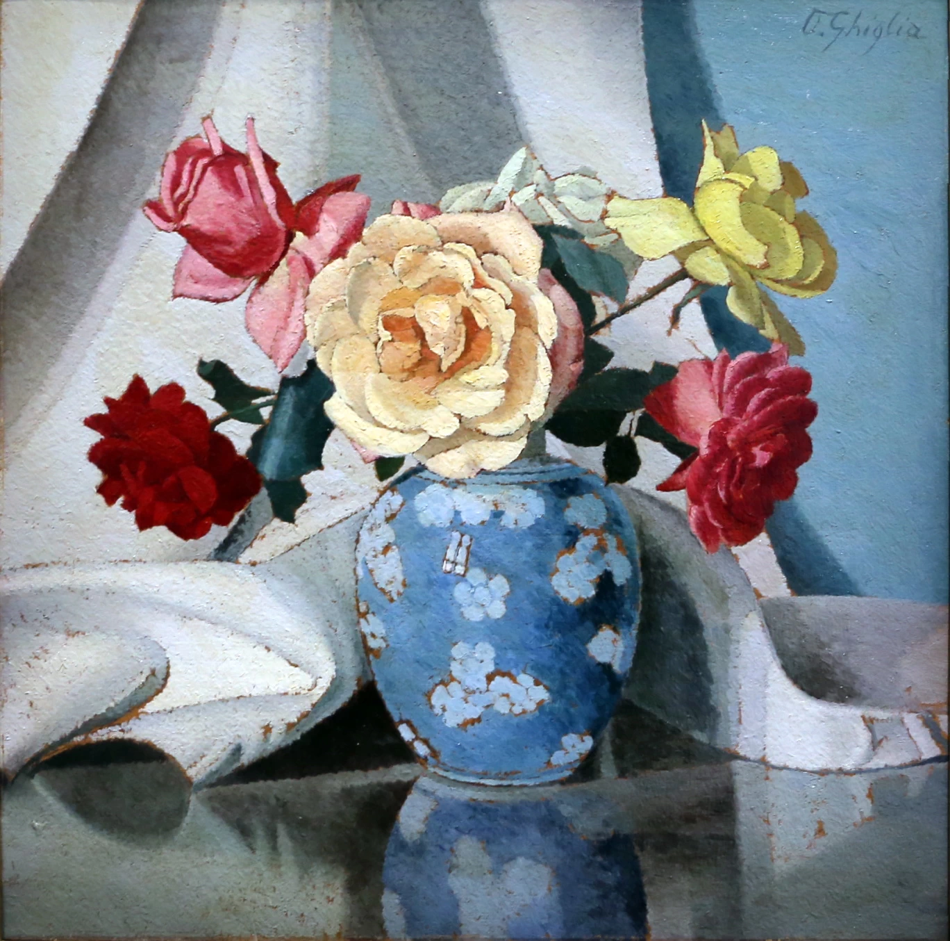 Natura morta con rose